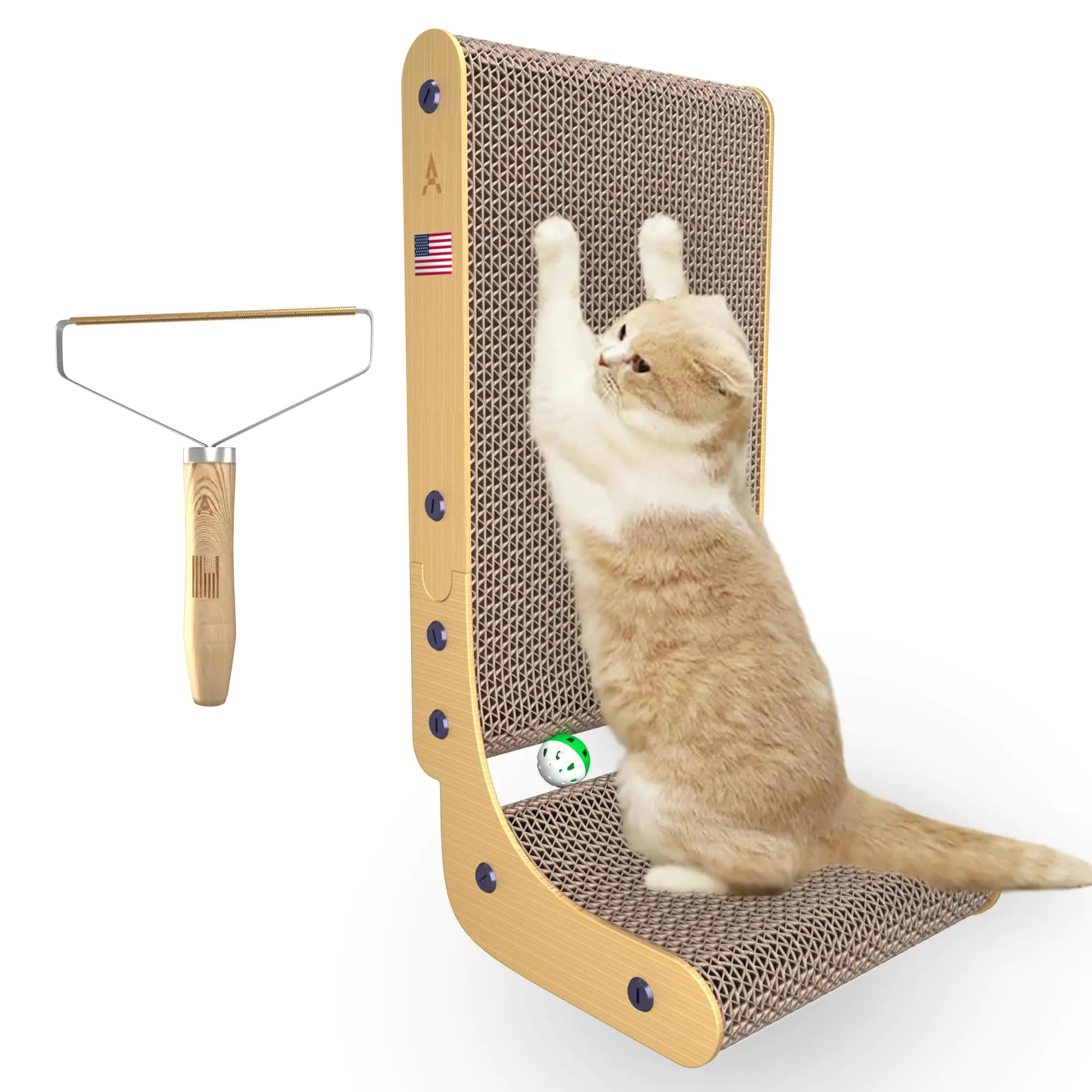 Cat Scratching Board Cardboard