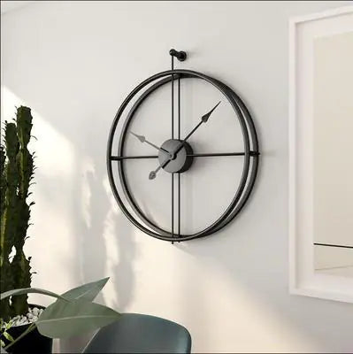 Creative Iron Wall Clock
