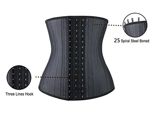 Latex Waist Trainer Corset Shapewear