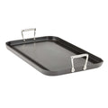 All-Clad HA1 Hard Anodized Nonstick Griddle 13x20 Inch Oven Broiler Safe 500F Pots and Pans Cookware Black