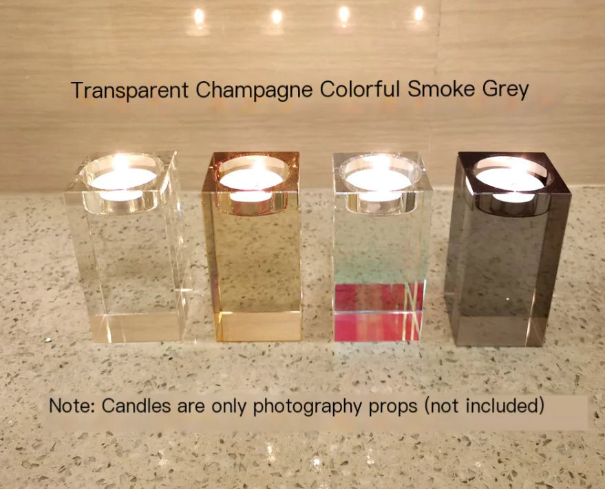 Crystal Candle Holder