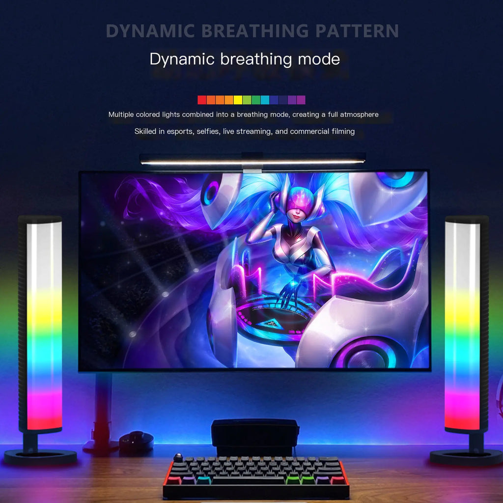 RGB LED Music Rhythm Light with App Control