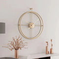 Creative Iron Wall Clock