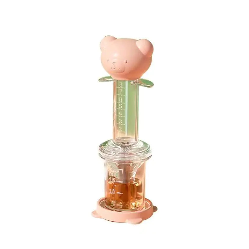 Silicone Baby Medicine Feeding Syringe and Pacifier