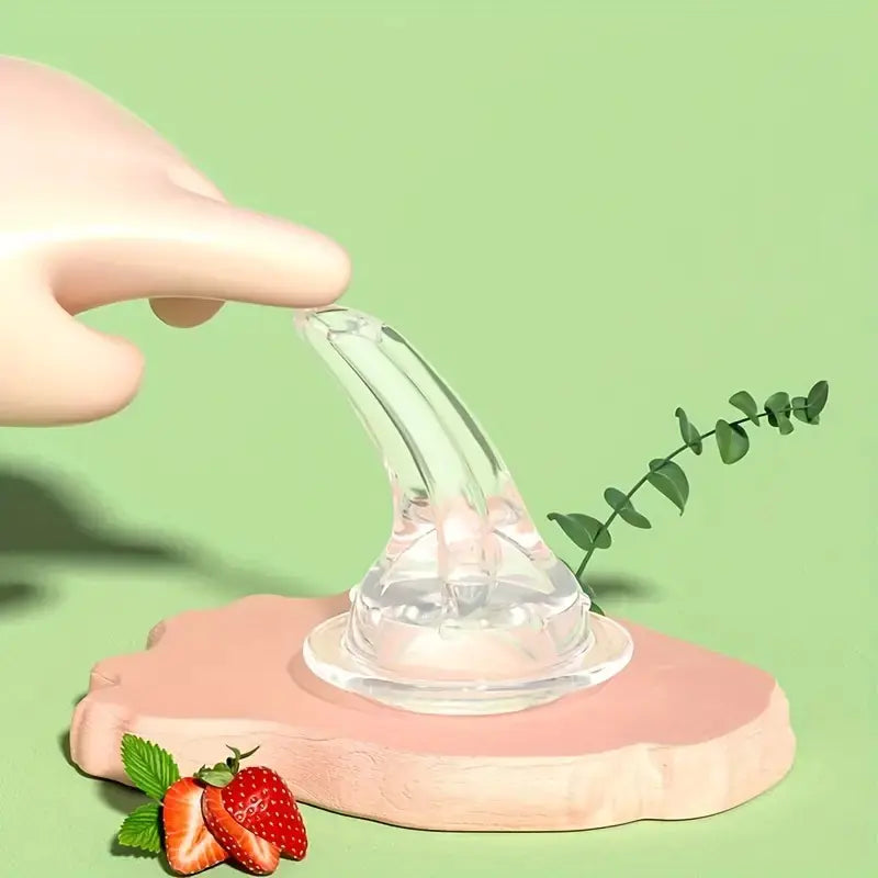 Silicone Baby Medicine Feeding Syringe and Pacifier