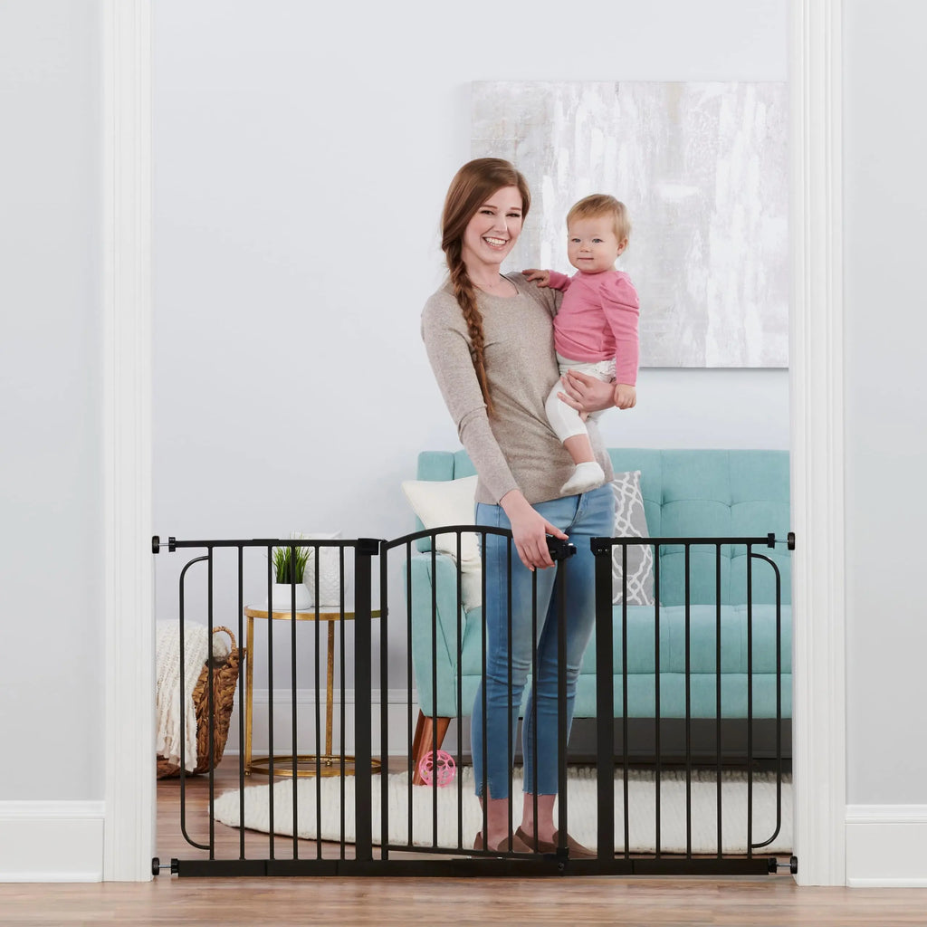 58-Inch Home Accents Super Wide Walk Through Baby Gate