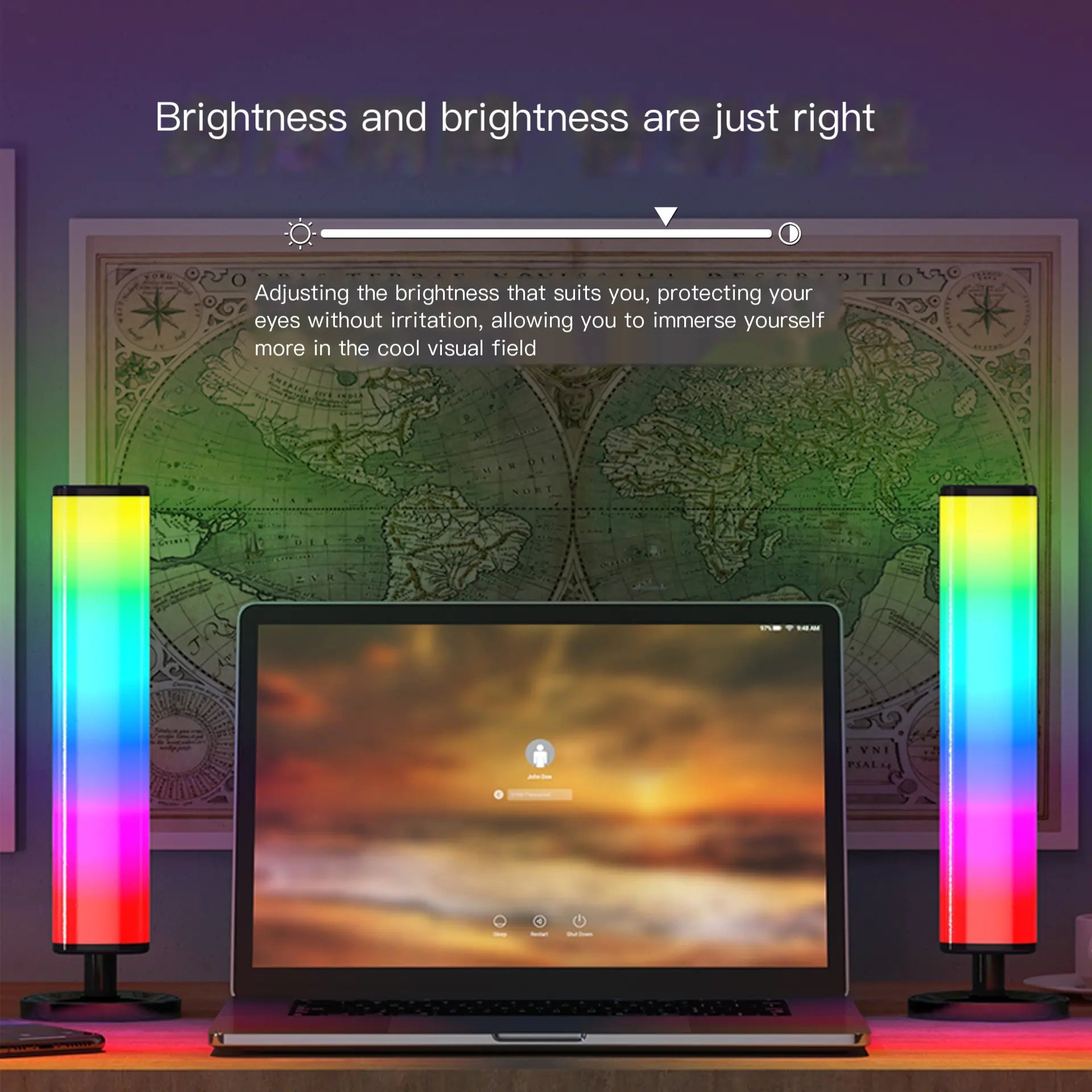 RGB LED Music Rhythm Light with App Control